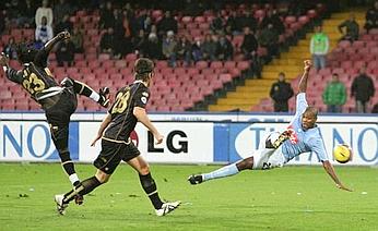gol di Zalayeta Napoli-Parma 9/12/2007